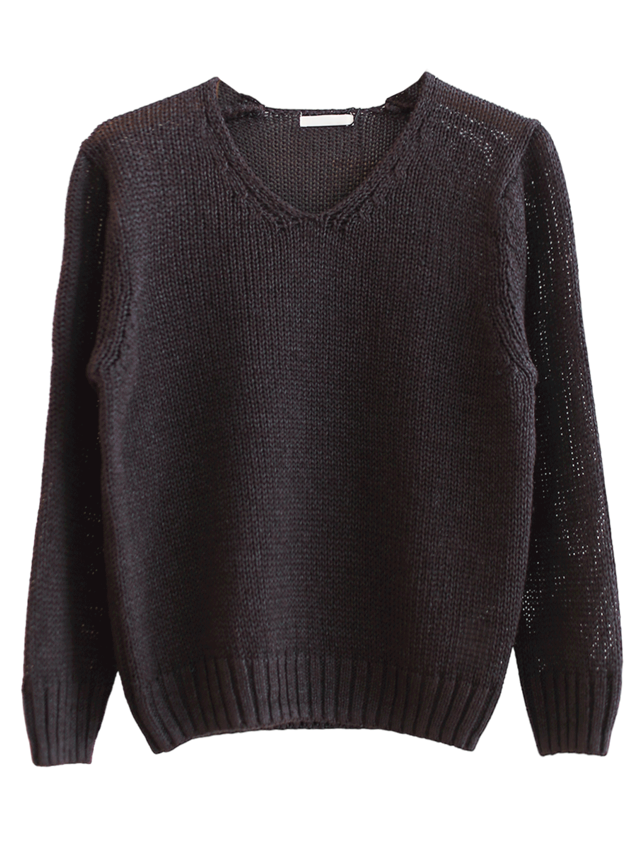 갤러리 브이넥 뱀부 스웨터(3color)